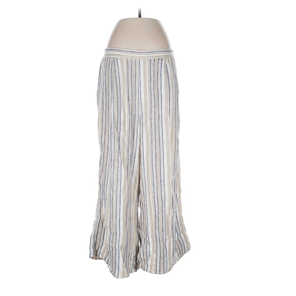 Banana Republic Factory Everyday Wide-Leg Pant In Linen Blend - ISize L